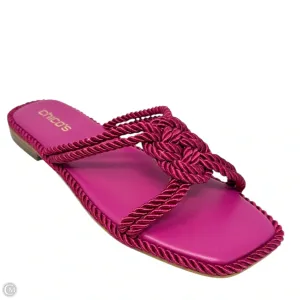 Athena Sandals Flats By Chicos In Pink, Size: 9