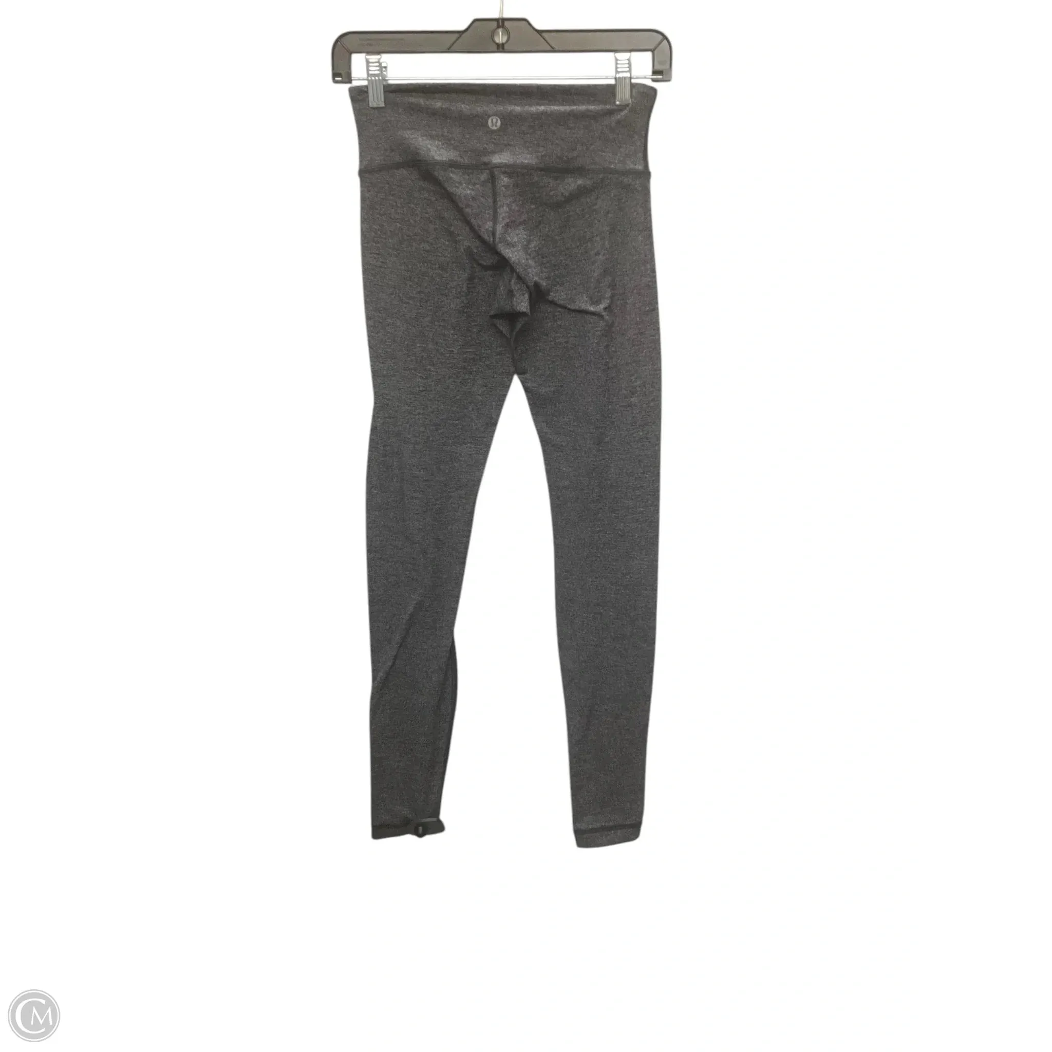 Athletic Leggings By Lululemon In Grey, Size: 4