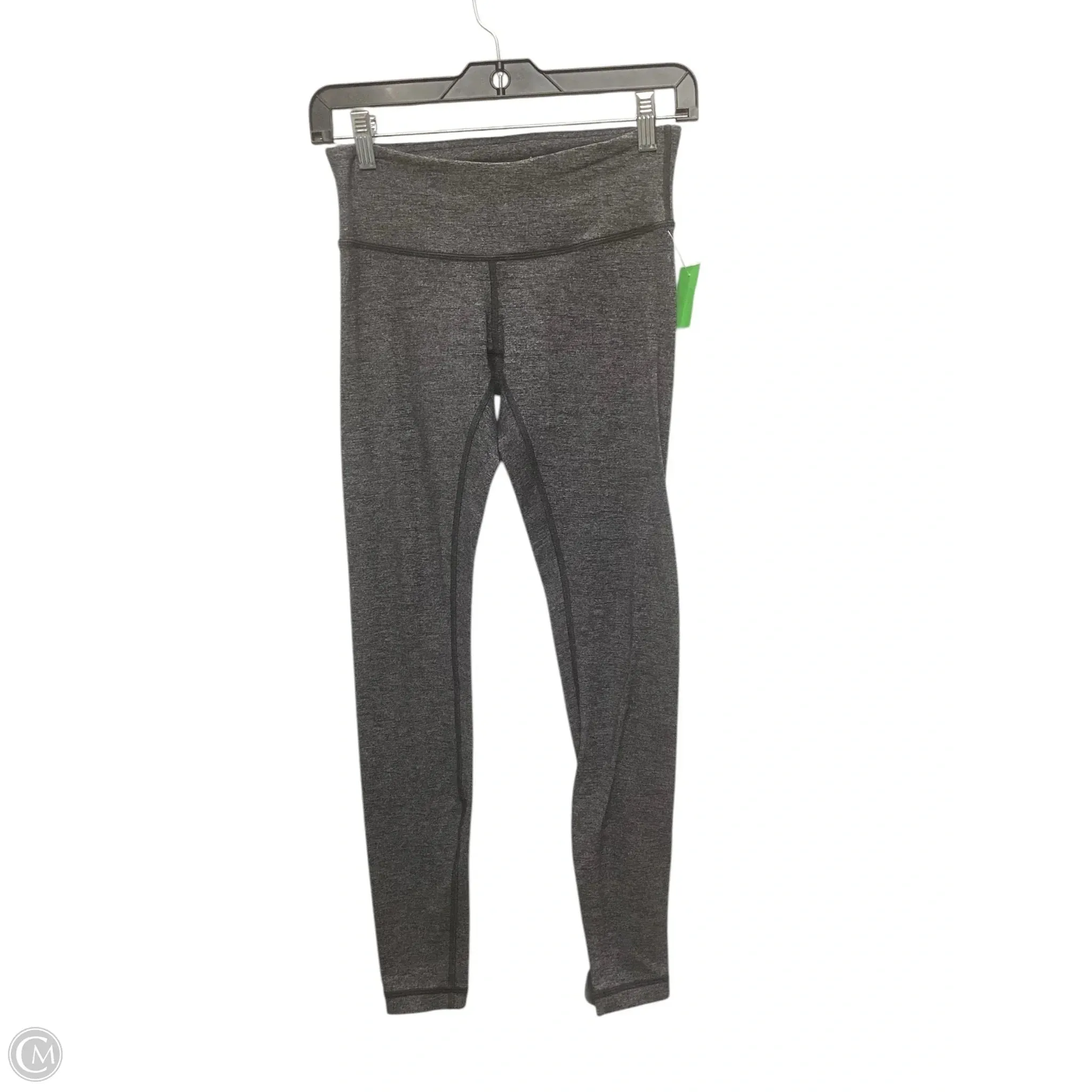Athletic Leggings By Lululemon In Grey, Size: 4
