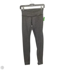 Athletic Leggings By Lululemon In Grey, Size: 4