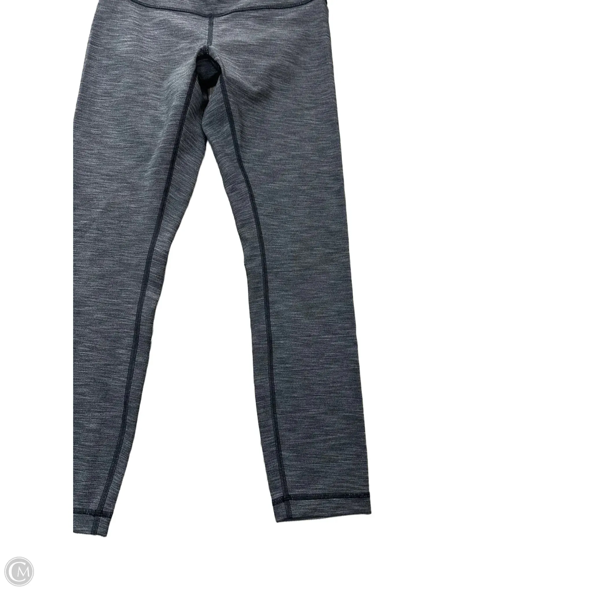 Athletic Leggings By Lululemon In Grey, Size: 6
