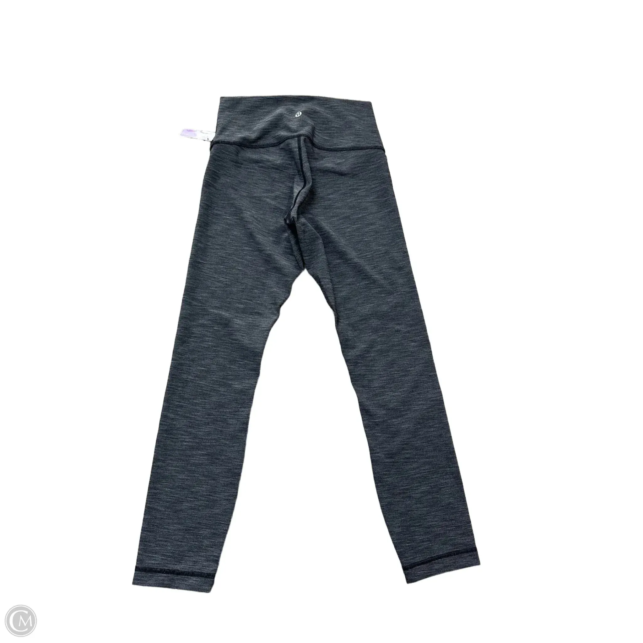 Athletic Leggings By Lululemon In Grey, Size: 6
