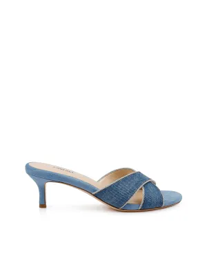 Aveline Kitten-Heel Sandal