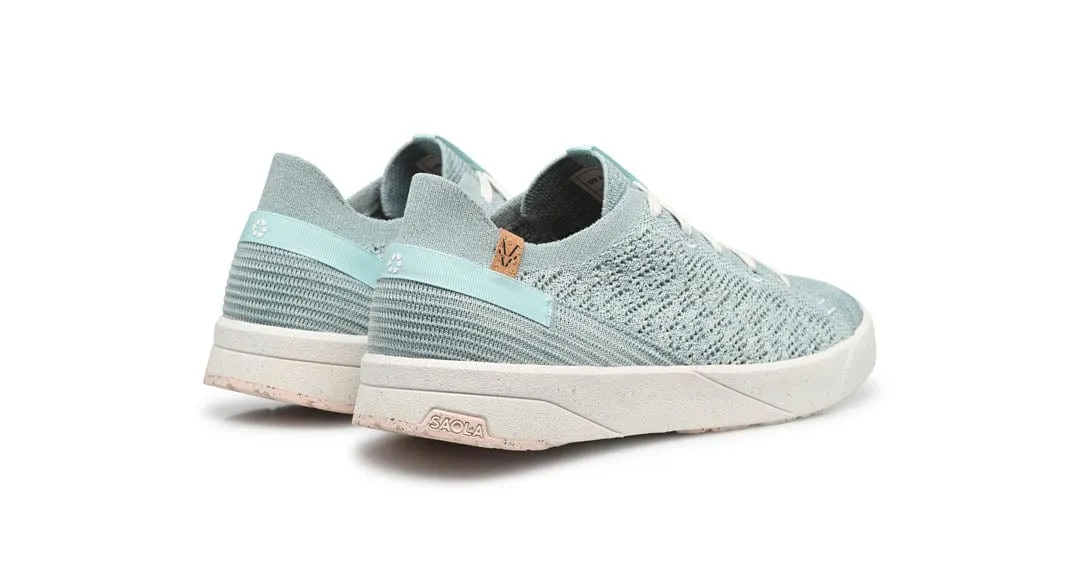 Cannon Knit 3 Women's Recycled PET Sneakers | Pale Blue