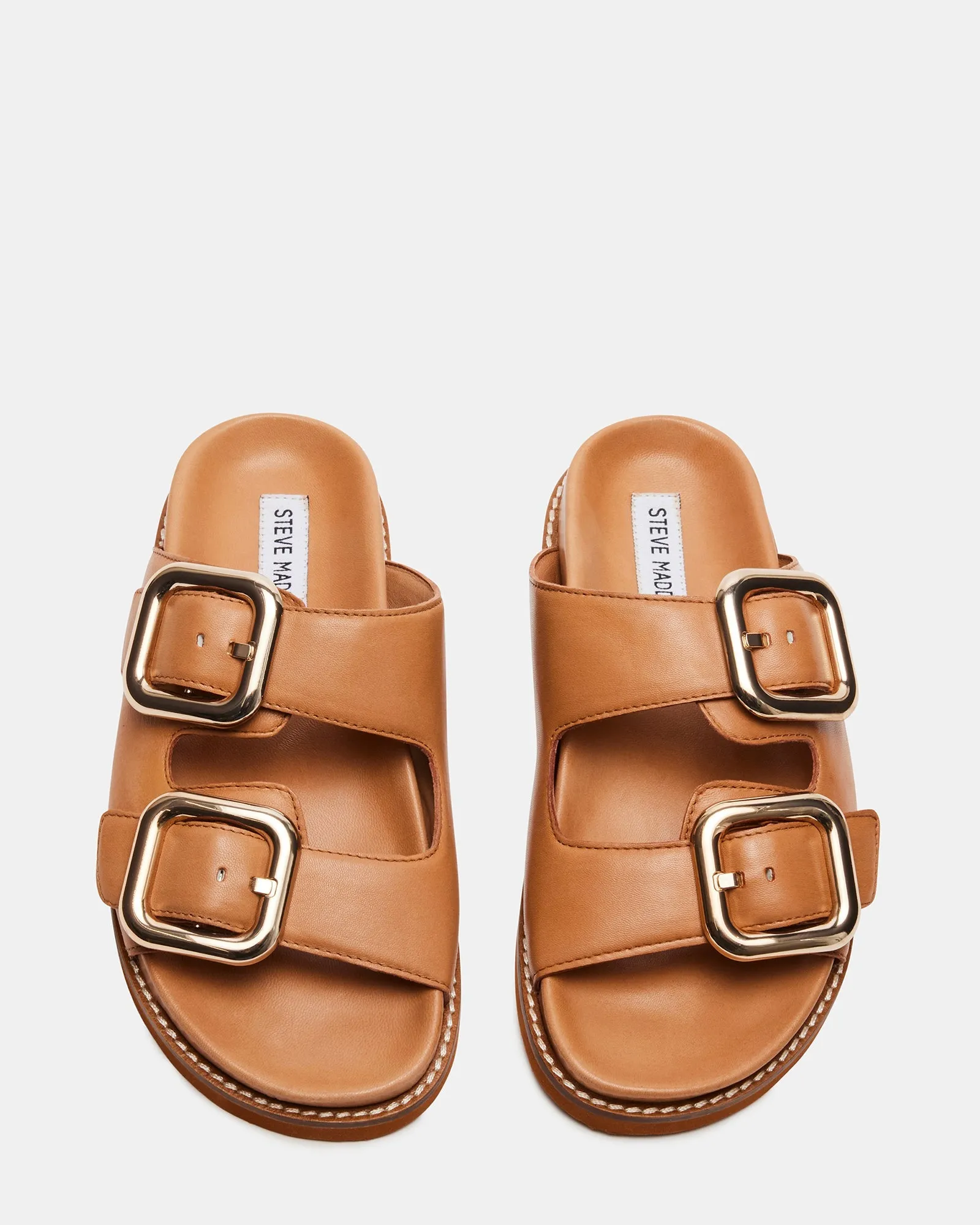 CAPE COGNAC LEATHER - SM REBOOTED