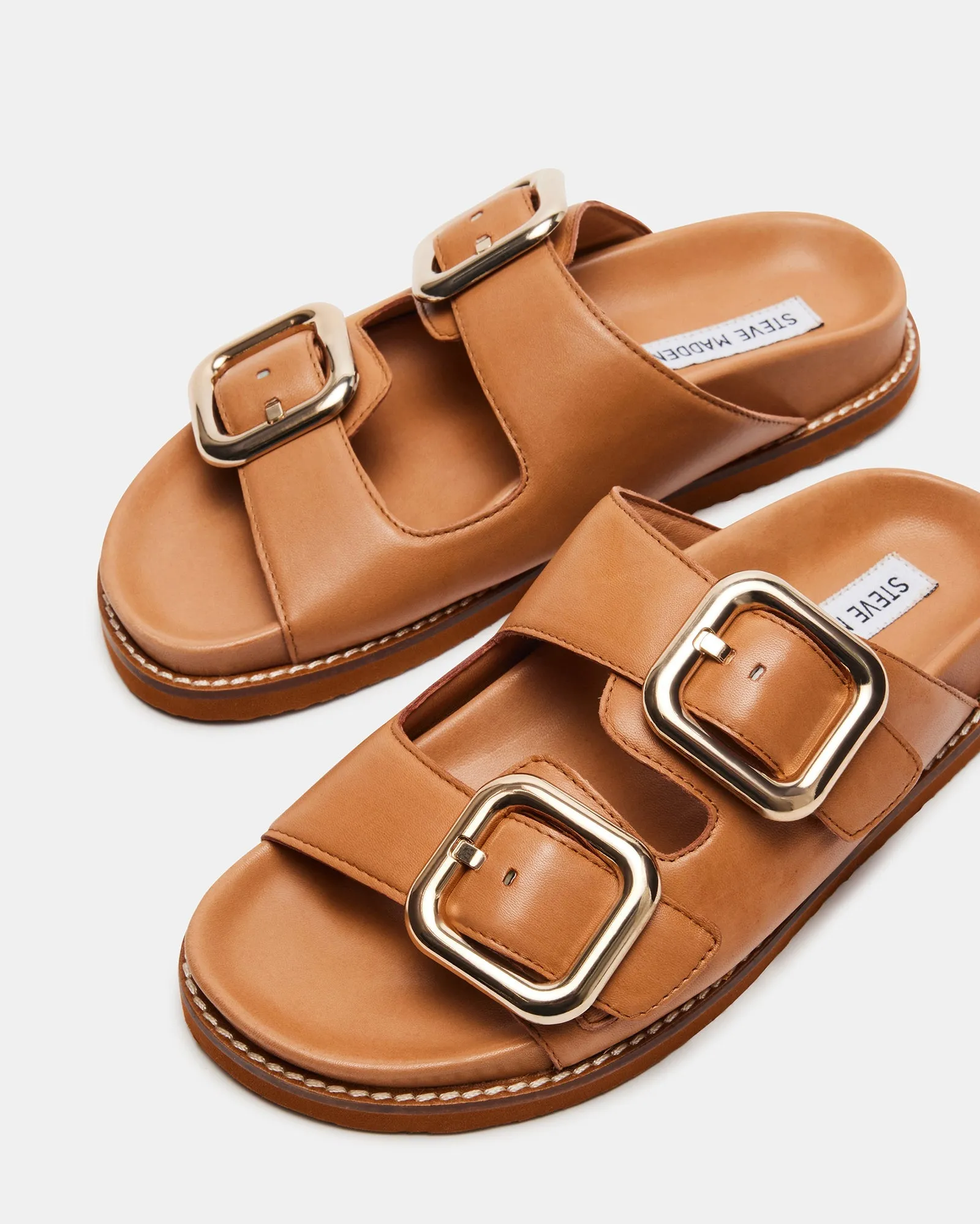 CAPE COGNAC LEATHER - SM REBOOTED