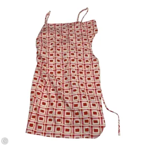 Dress Casual Short By Zara In Pink & White, Size: Xl