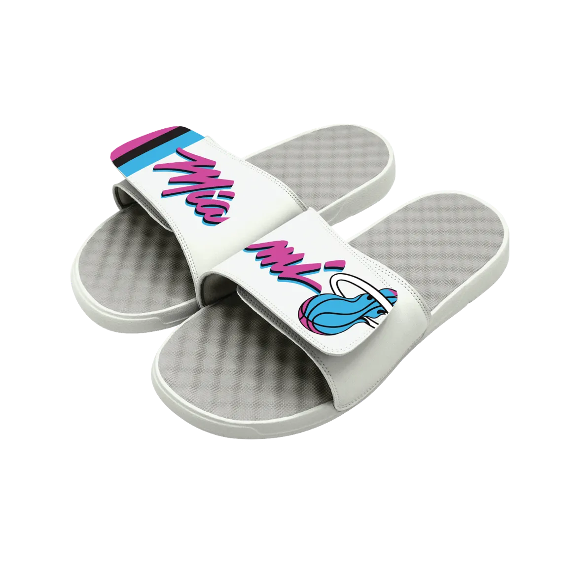 Islide Miami HEAT Original Vice Split Wordmark Sandals