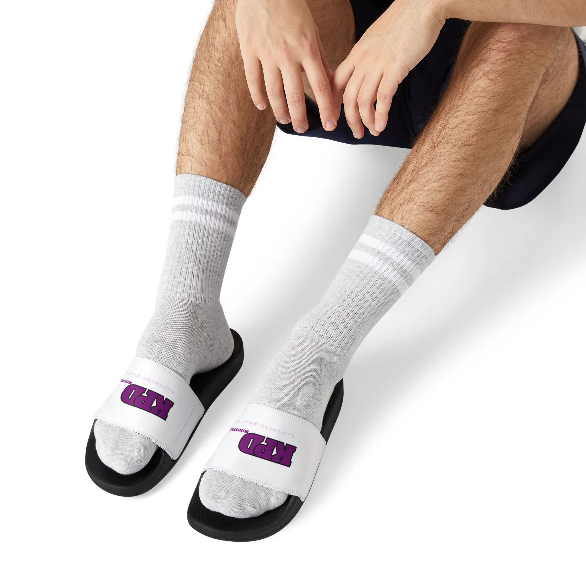 KPD Ministry Men's Removable-Strap Slides