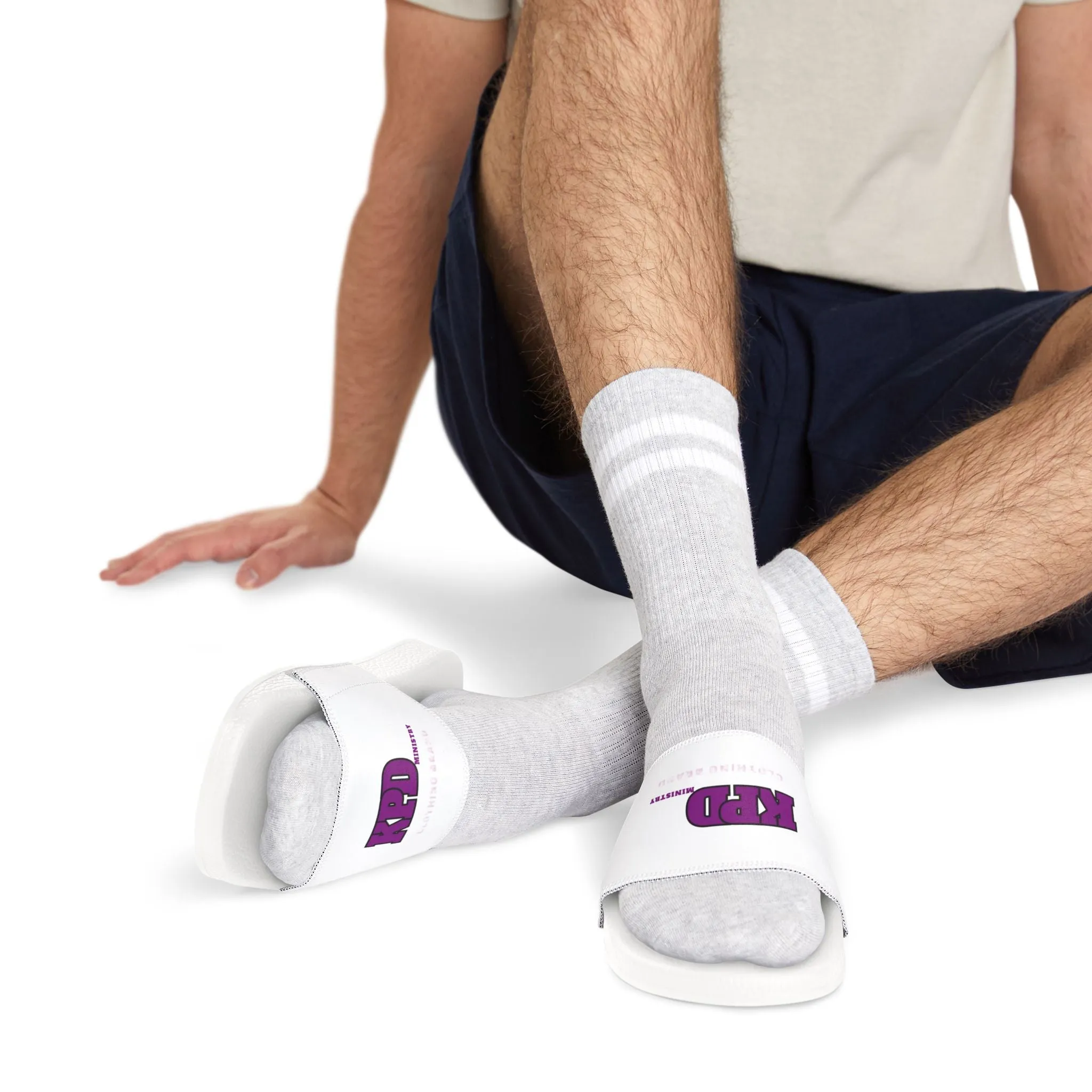KPD Ministry Men's Removable-Strap Slides