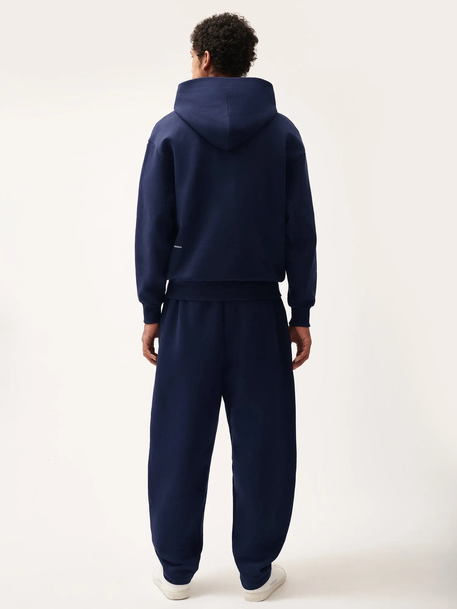 Mens DNA Barrel-Leg Track Pants—navy