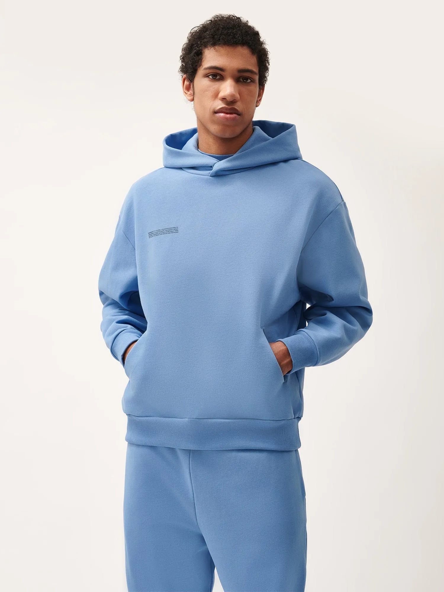 Mens DNA Hoodie—summit blue