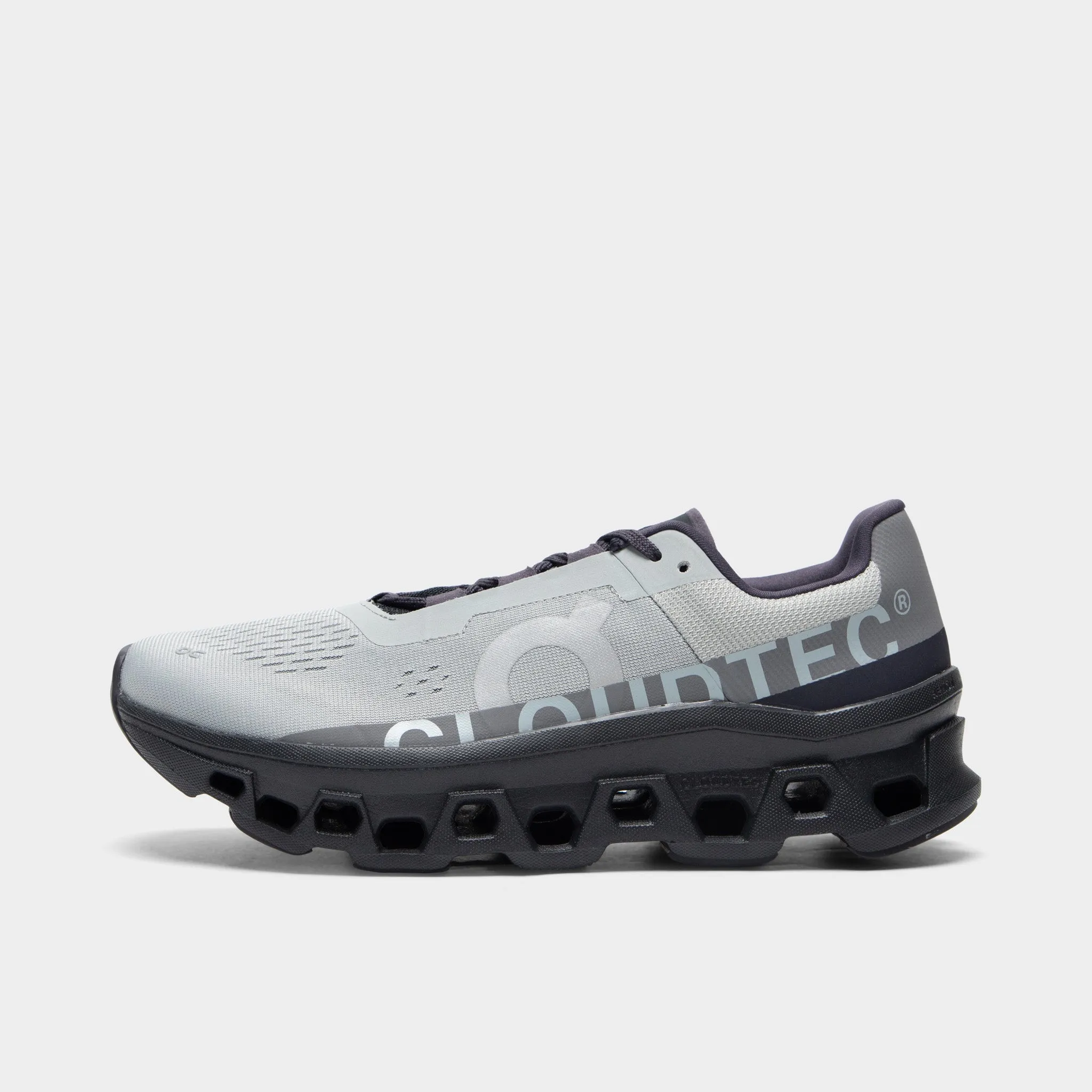 On Cloudmonster 1 Glacier / Black