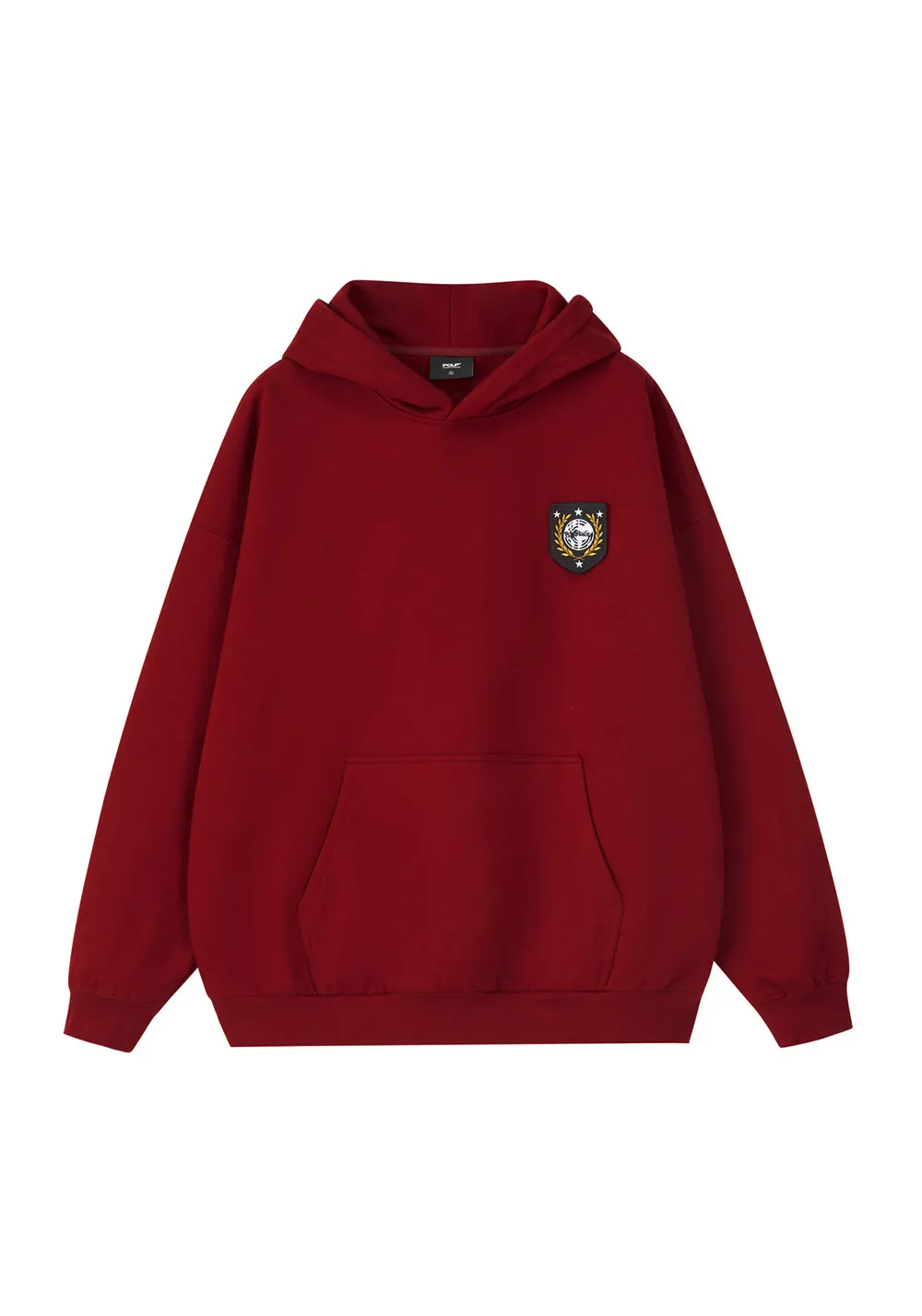 PCLP Three-Dimensional Rubber Stamp Hooded Sweatshirt