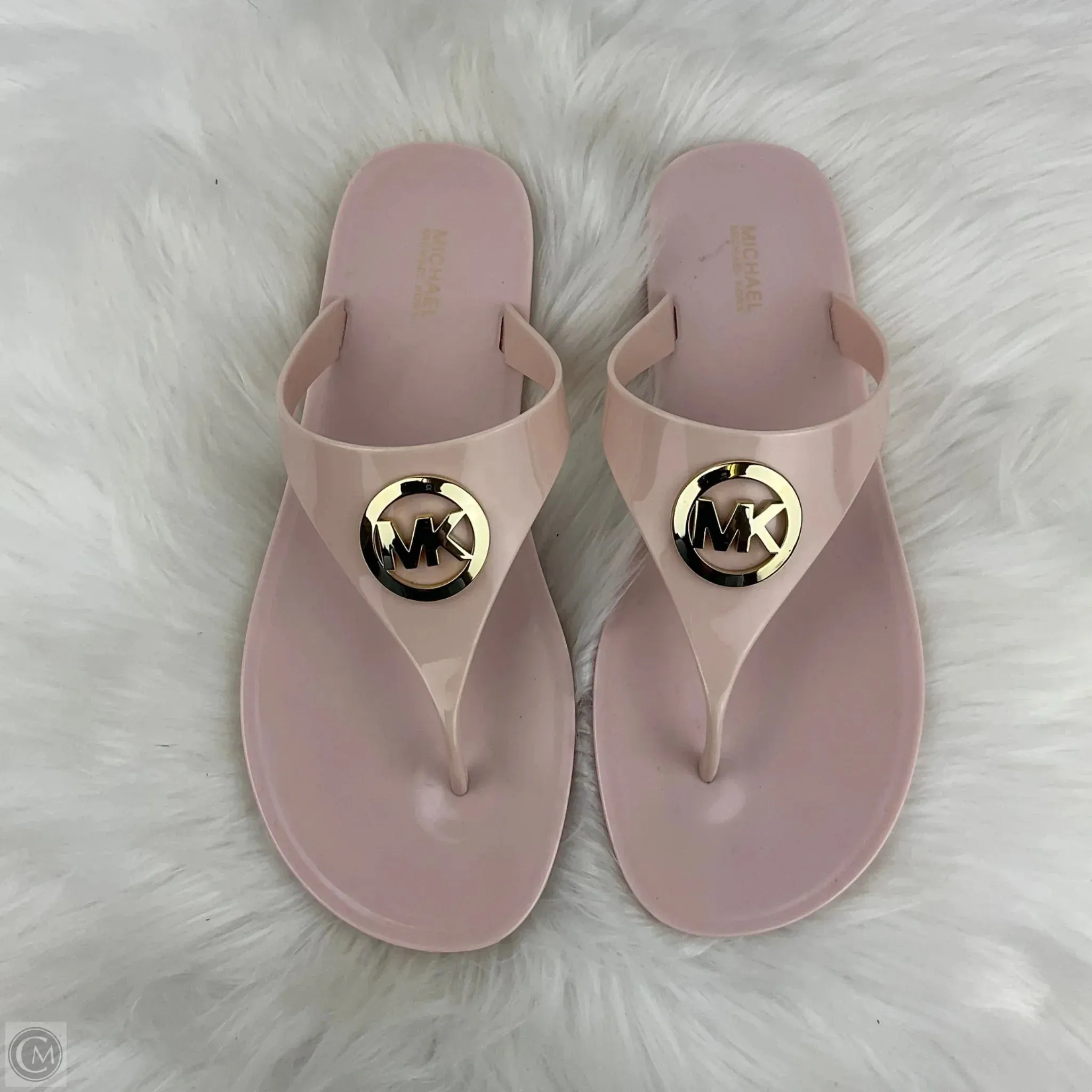 Sandals Designer By Michael Kors In Pink, Size: 10