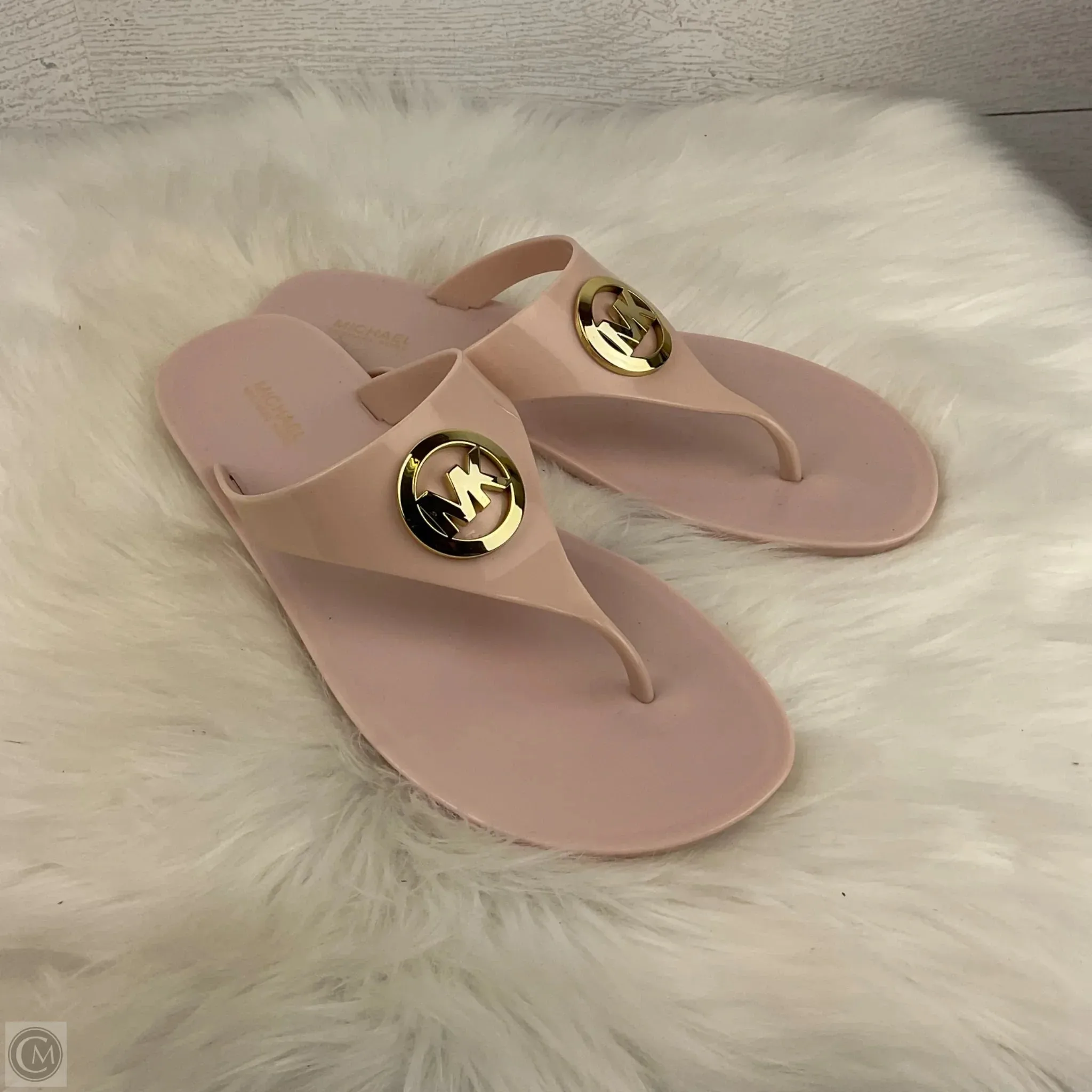 Sandals Designer By Michael Kors In Pink, Size: 10