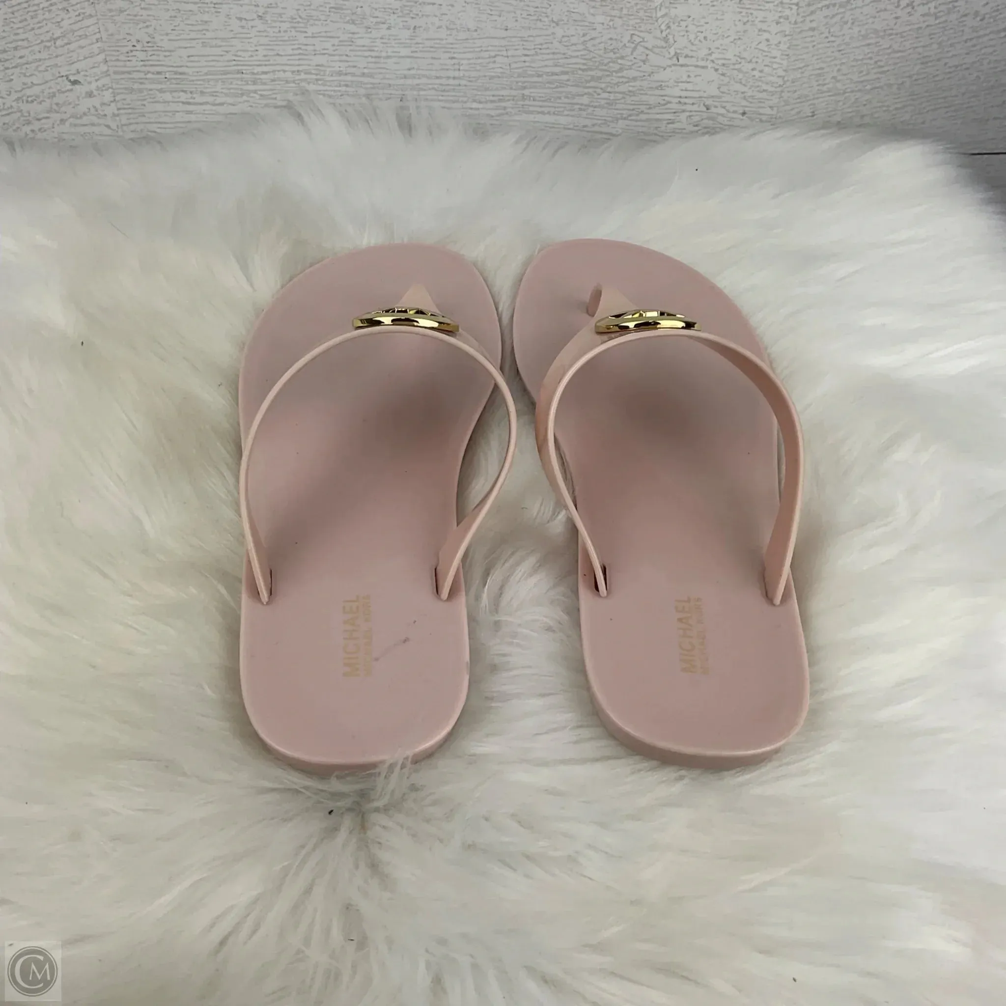 Sandals Designer By Michael Kors In Pink, Size: 10