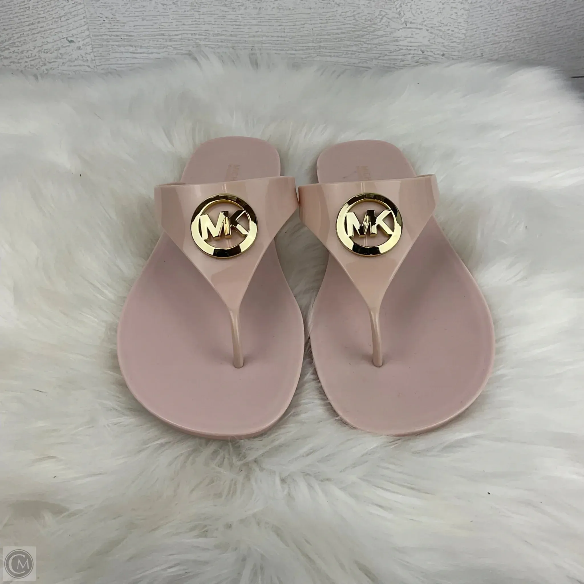Sandals Designer By Michael Kors In Pink, Size: 10