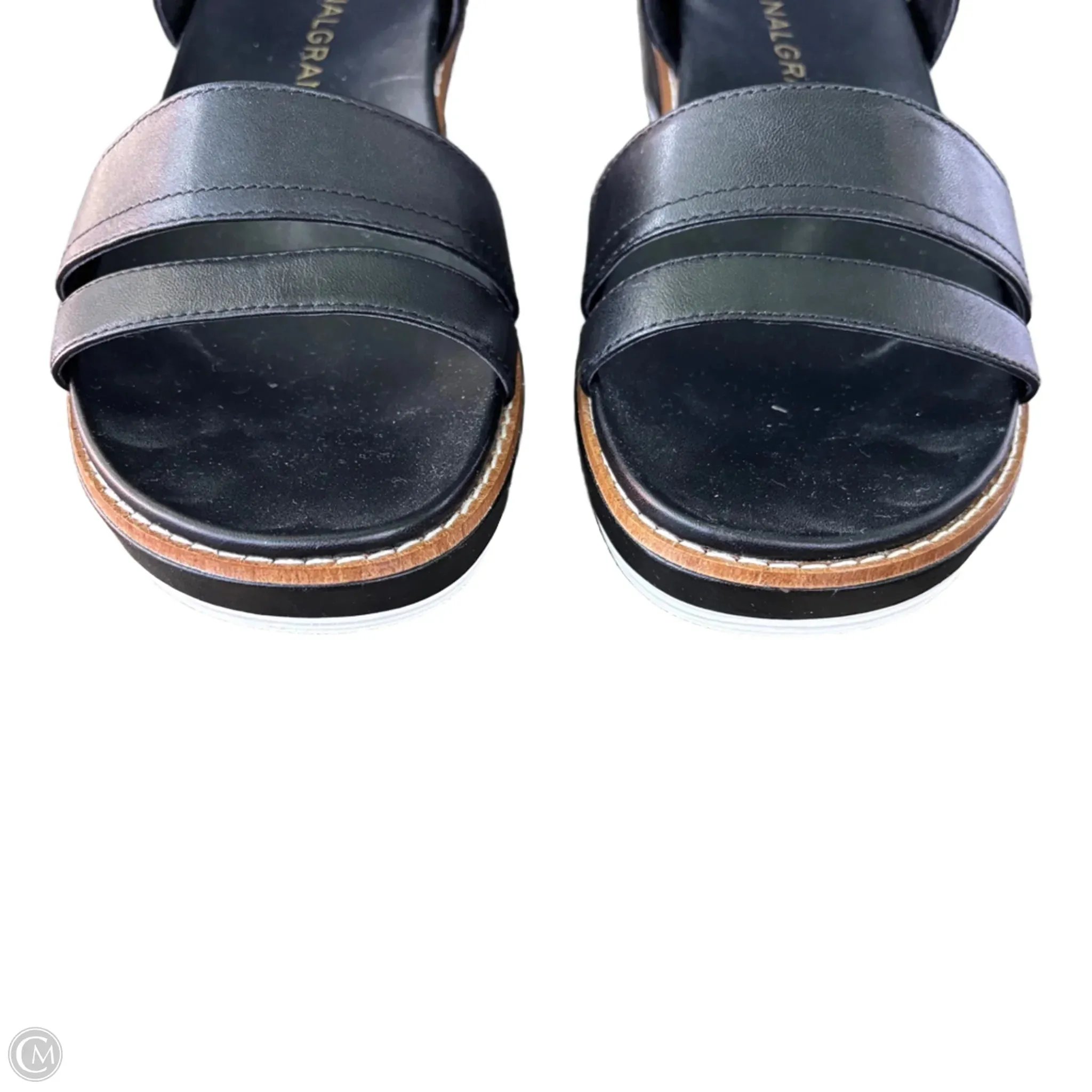 Sandals Flats By Original Grand  In Black, Size: 6.5
