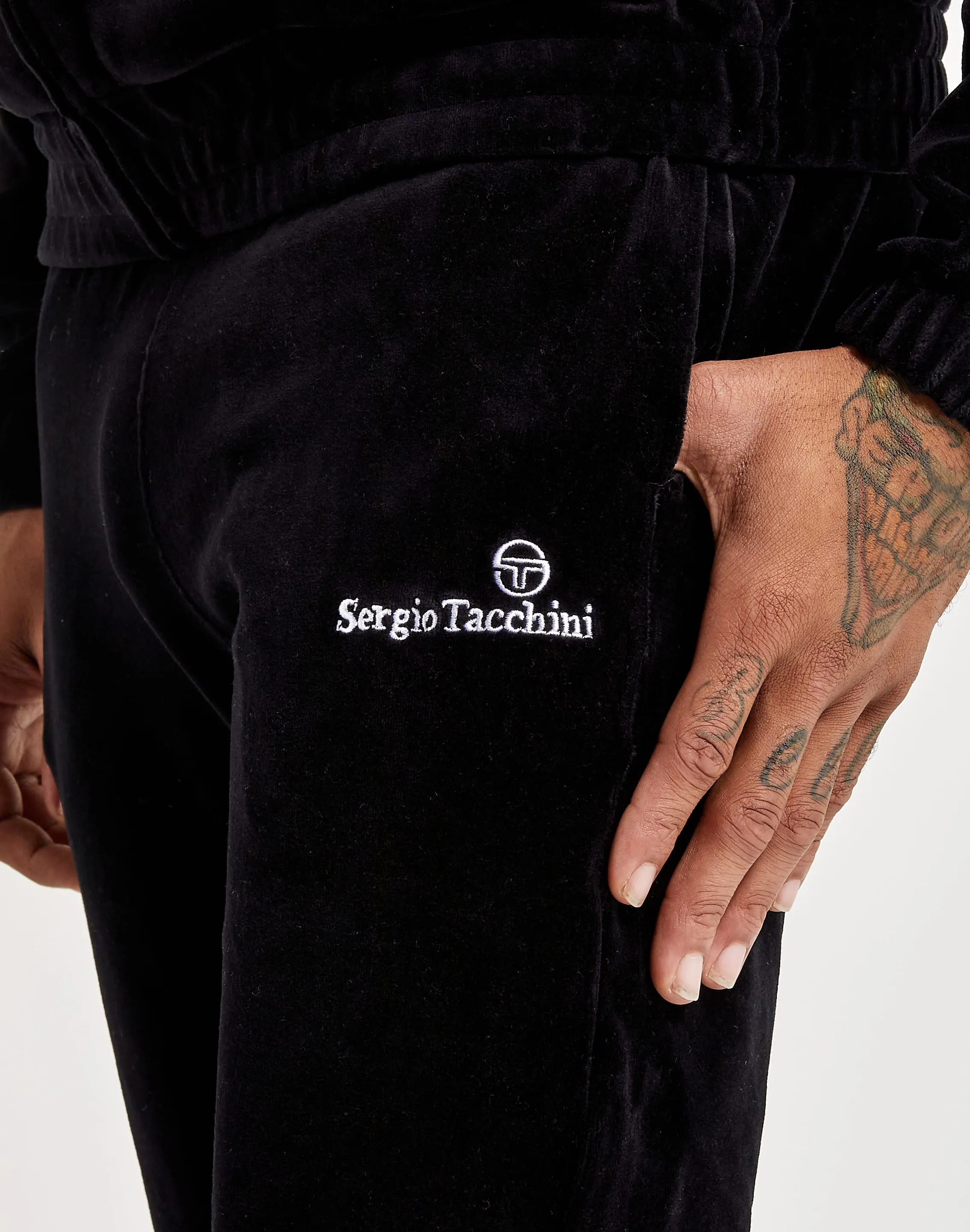 Sergio Tacchini Scopeto Velour Sweatpants
