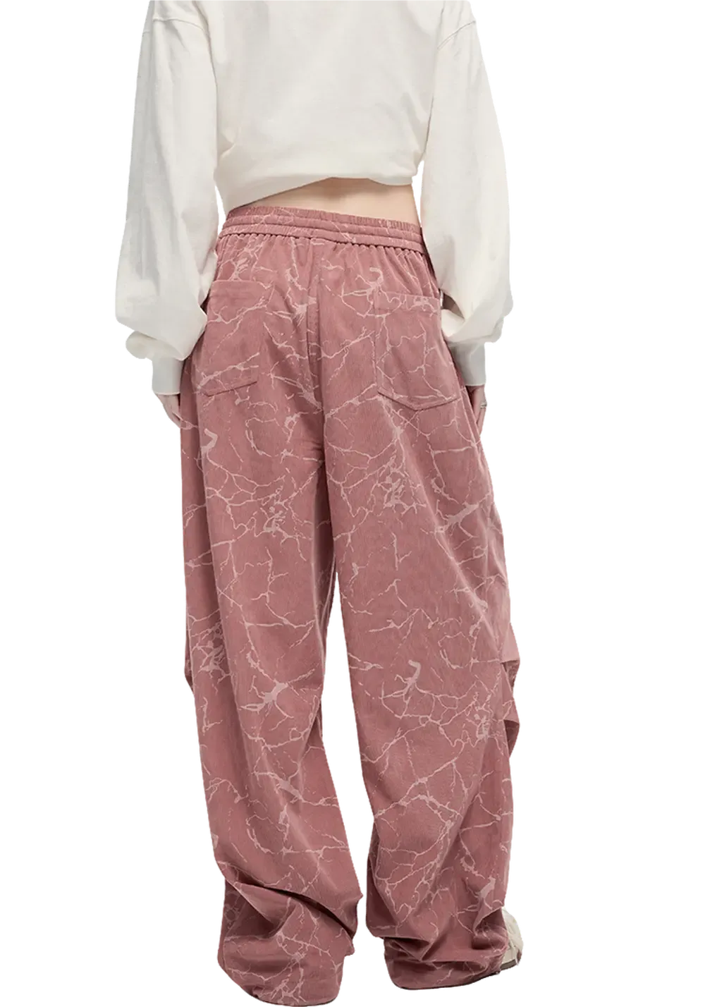 Shattered Textured Track Pants