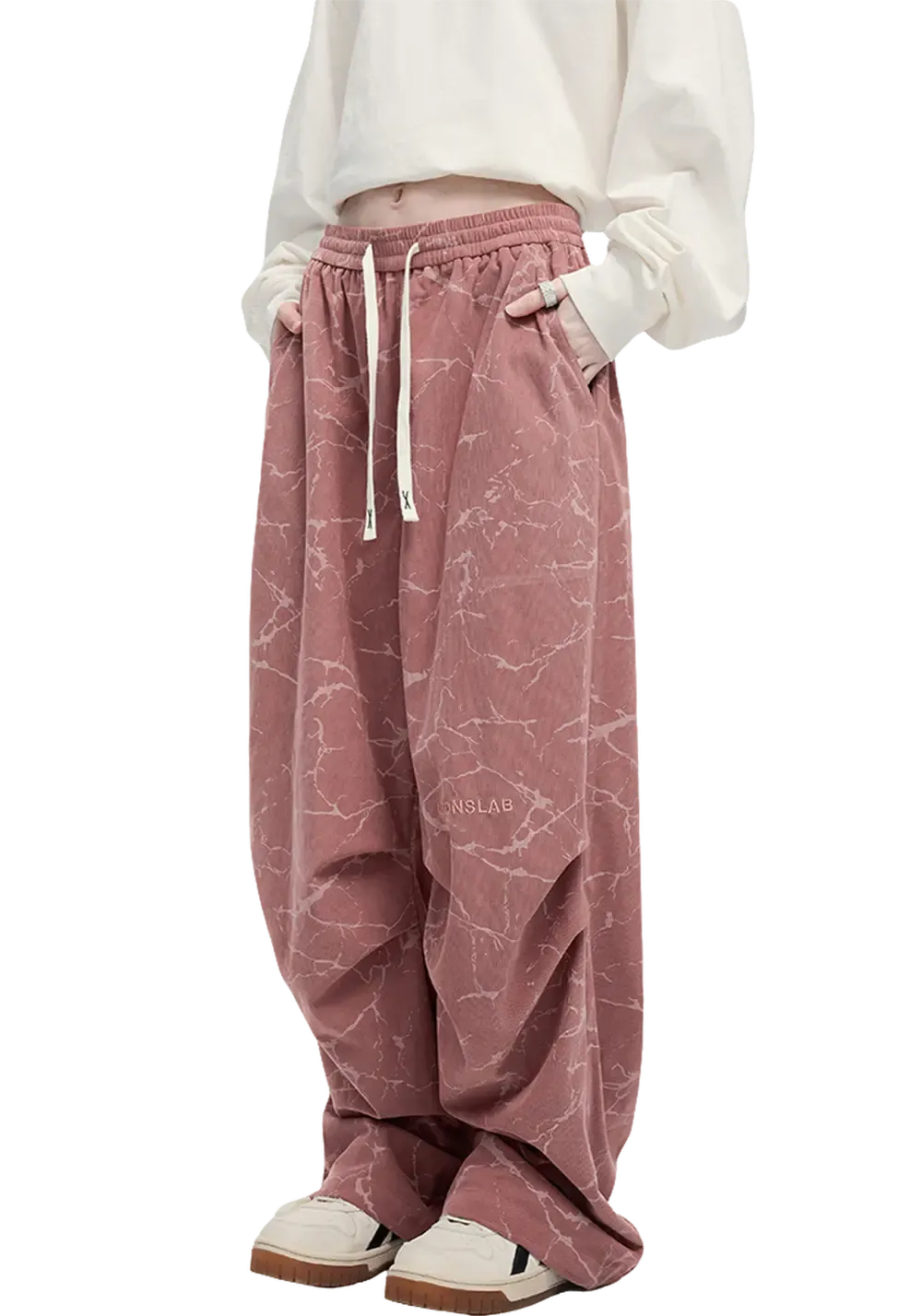 Shattered Textured Track Pants