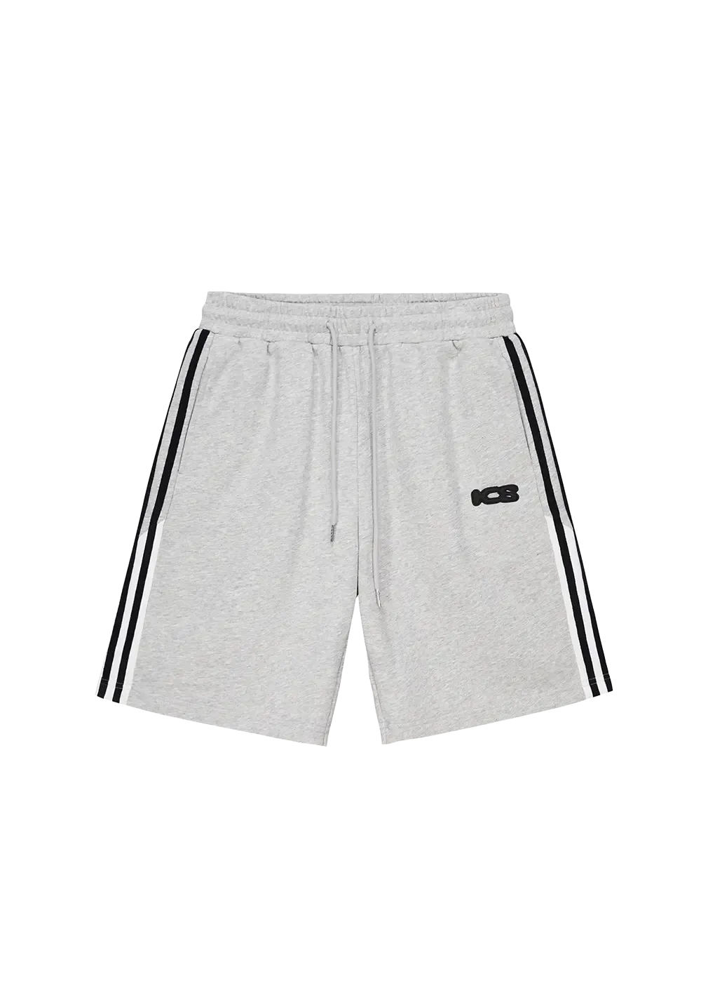 Side Contrast Webbing Track Shorts
