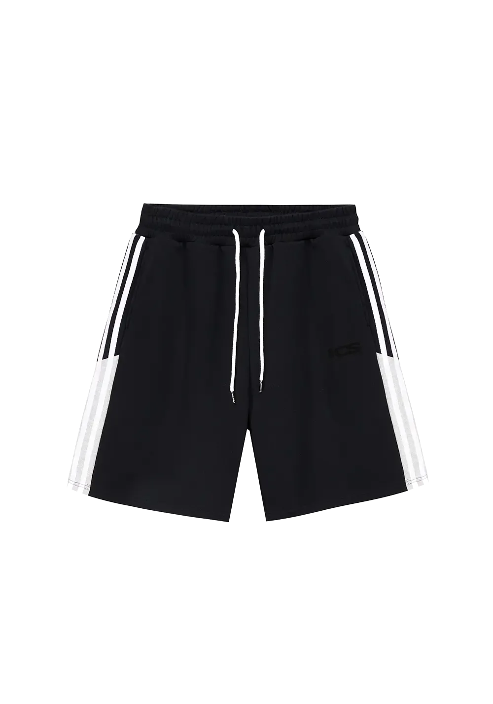 Side Contrast Webbing Track Shorts