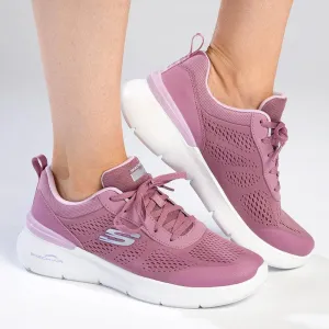 Skechers Skech-Air Dynamight 2.0 Lace Up Sneaker - Mauve