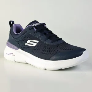 Skechers Skech-Air Dynamight 2.0 Lace Up Sneaker - Navy / Lavender