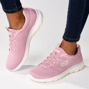 Skechers Summits Sports Sneaker - Mauve Multi