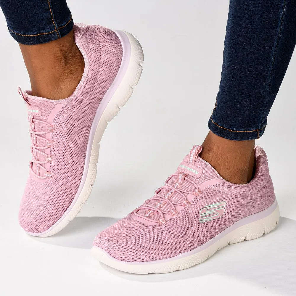Skechers Summits Sports Sneaker - Mauve Multi