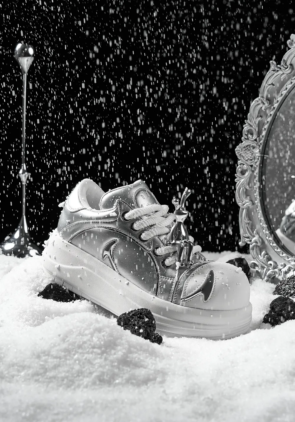 SMILEY丨Big Head Shoes Series-Silver