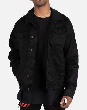 Smoke Rise Coated Jean Jacket