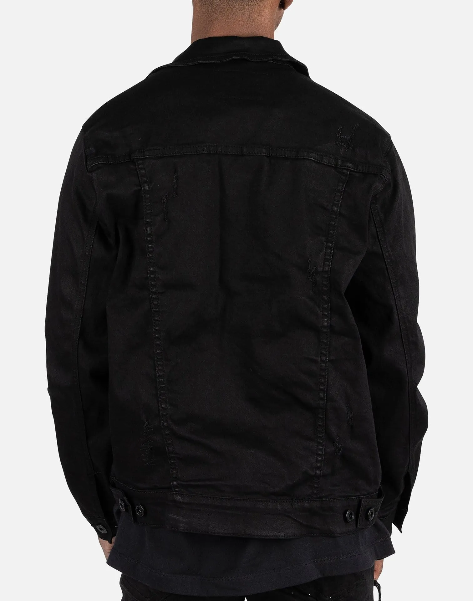 Smoke Rise Coated Jean Jacket