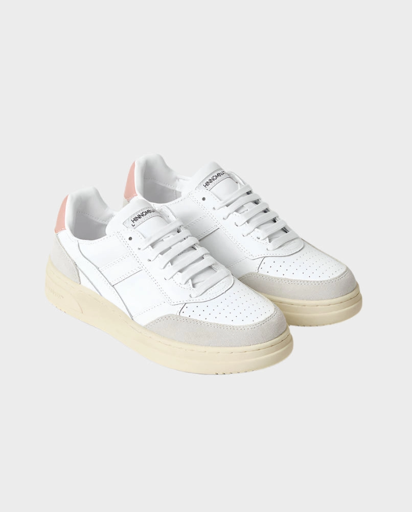 Sneakers Basse In Action Leather Con Inserti In Suede E Logo Sul Tallone