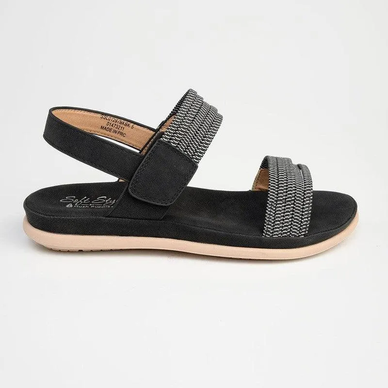 Soft Style by Hush Puppies Irene Strap Sandals - Black
