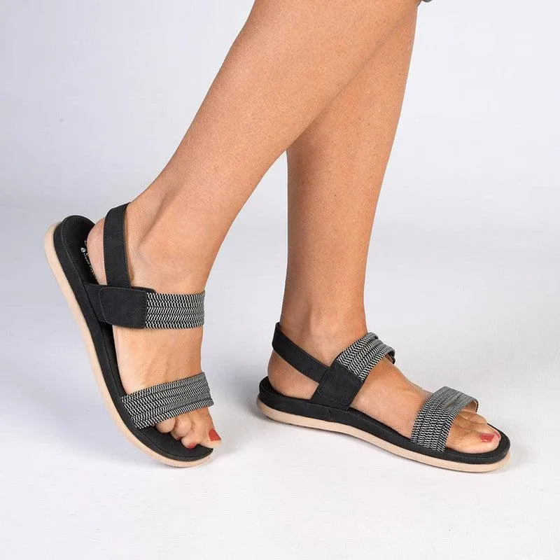 Soft Style by Hush Puppies Irene Strap Sandals - Black