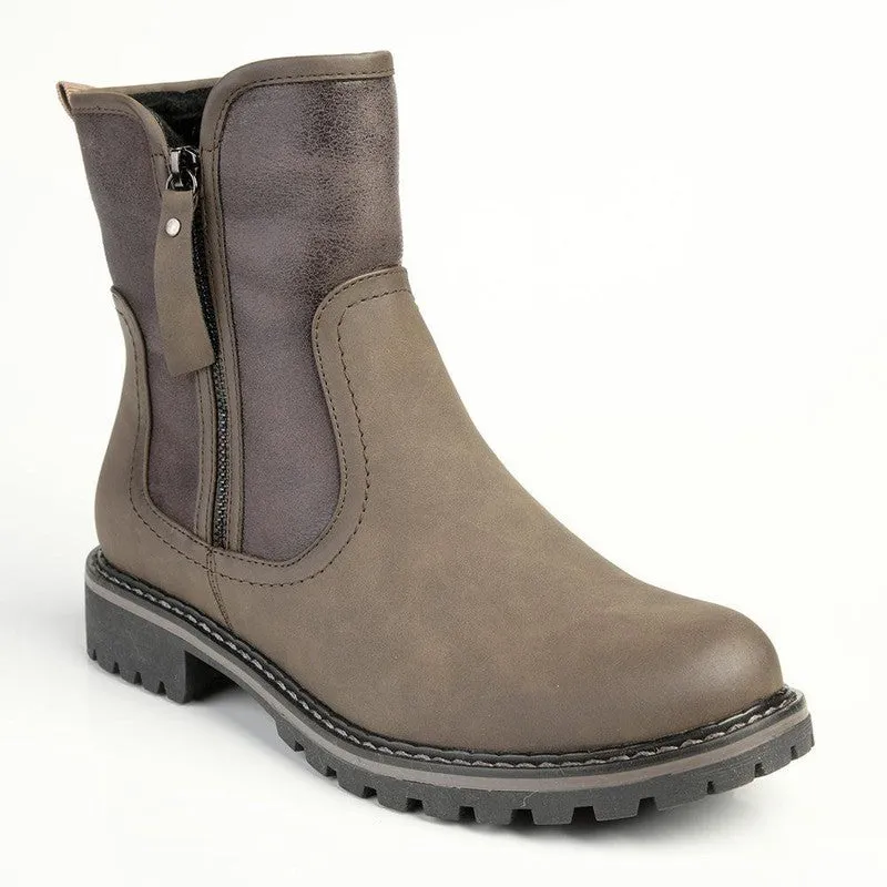 Soft Style by Hush Puppies Karinda Ankle Boot - Mushroom