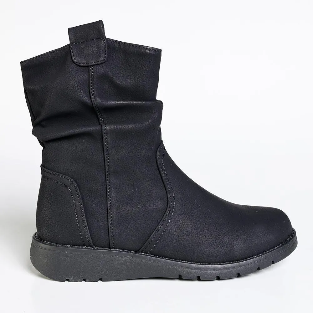 Soft Style by Hush Puppies Laura Ankle Boot - Black