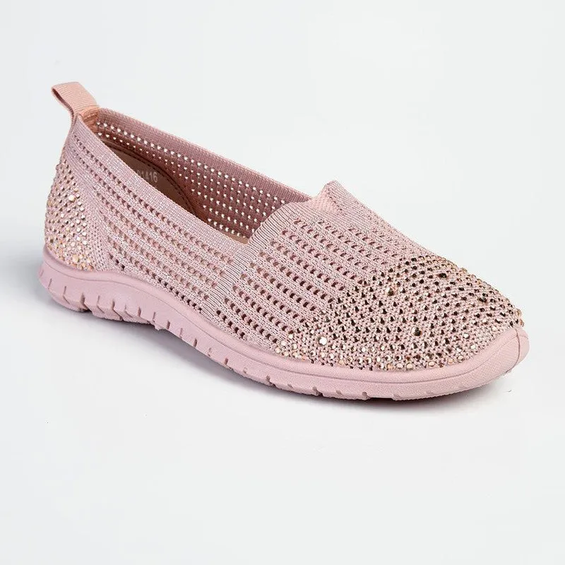 Soft style by Hush Puppies Nani Diamante Sneaker - dusty pink