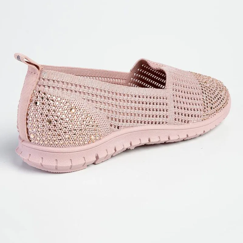Soft style by Hush Puppies Nani Diamante Sneaker - dusty pink