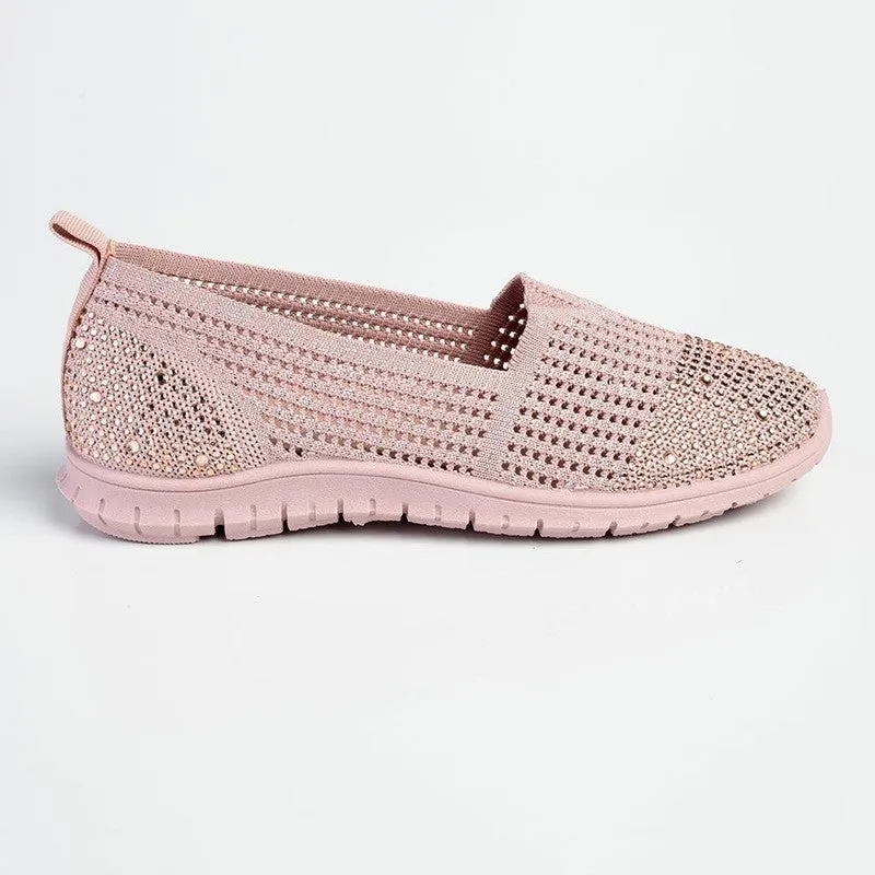 Soft style by Hush Puppies Nani Diamante Sneaker - dusty pink