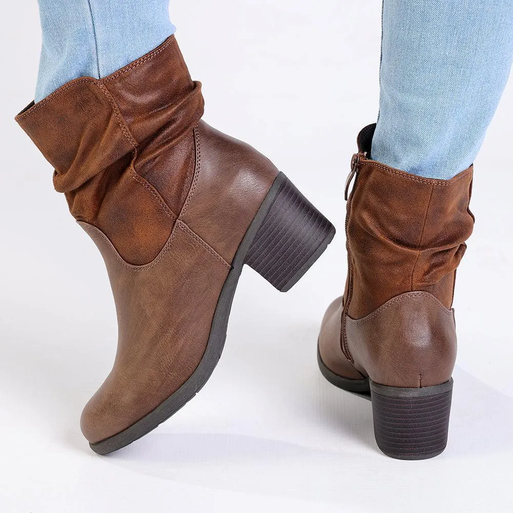 Soft Style by Hush Puppies Willow Ankle Boot - Taupe