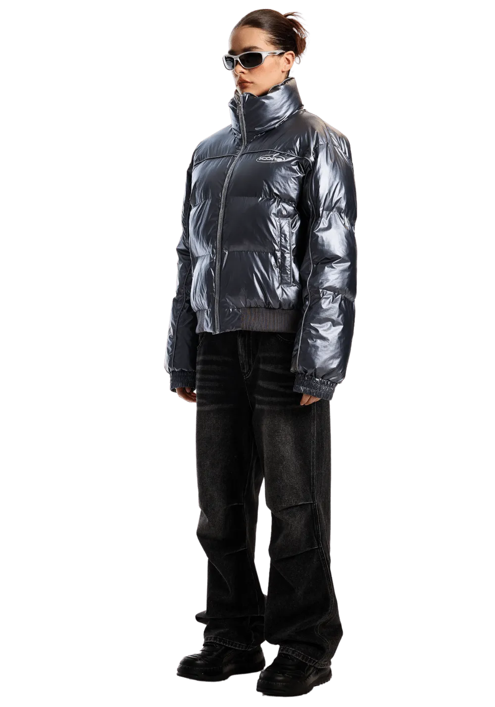 Stand Collar Puffer Jacket