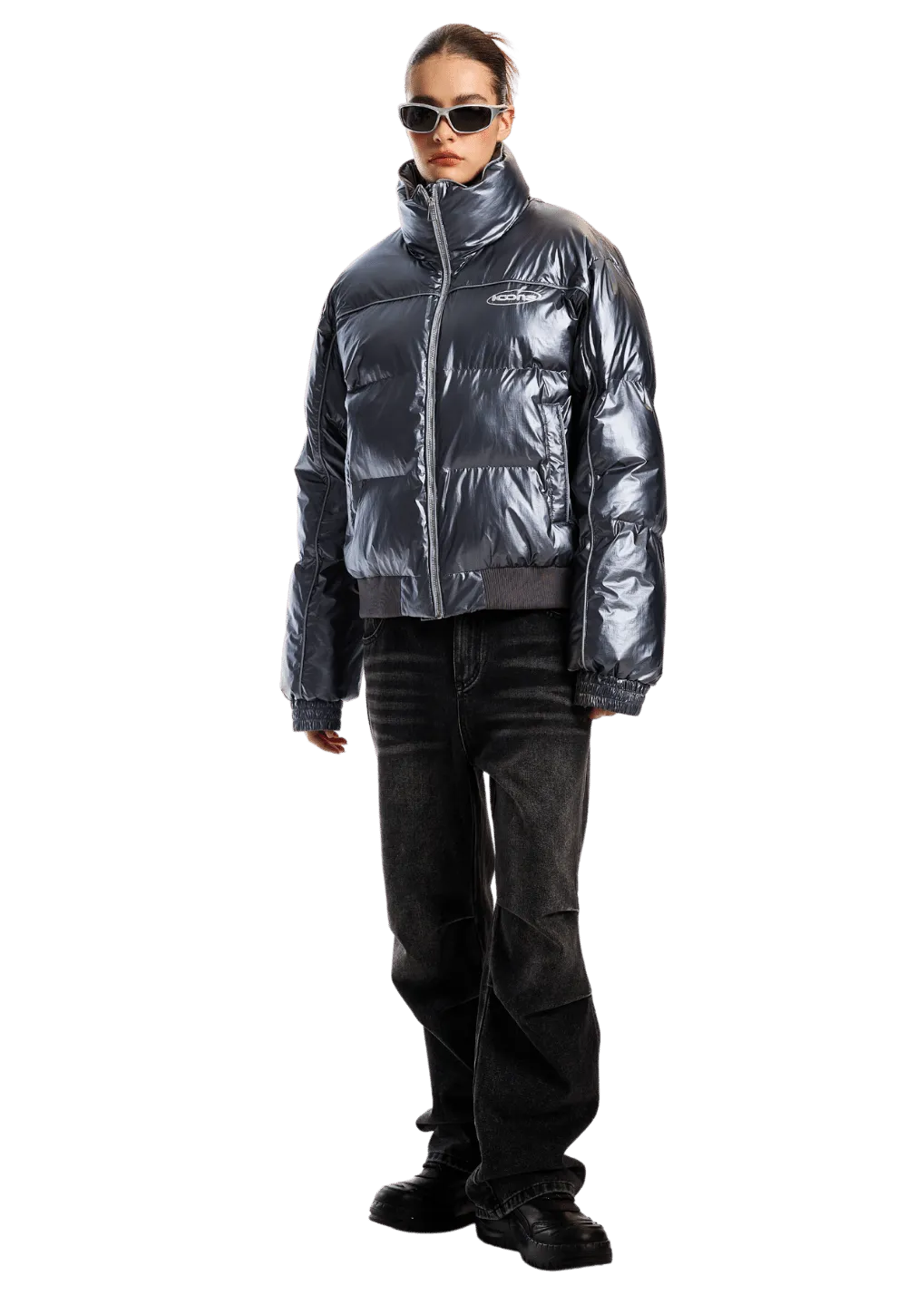 Stand Collar Puffer Jacket