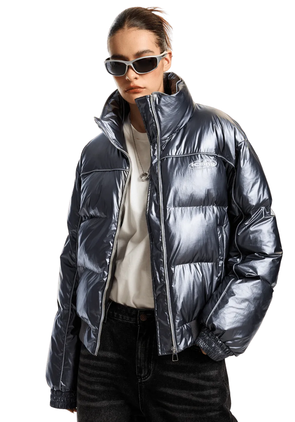Stand Collar Puffer Jacket