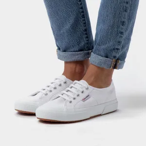 Superga 2750 Cotu Classic Canvas - White/ Silver