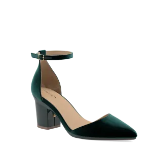The D'Orsay - Forest Velvet 3 Block - FINAL SALE