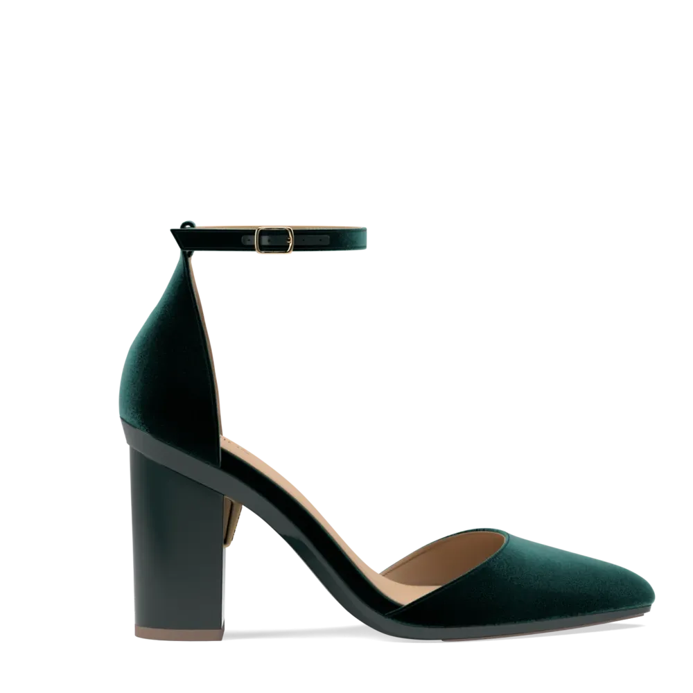 The D'Orsay - Forest Velvet 4 Block - FINAL SALE